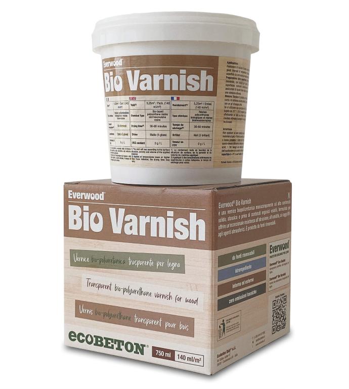 Everwood Bio Varnish - Vernice bio-poliuretanica per legno.